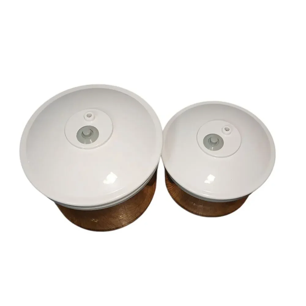 Foodsaver Snail Vacuum Canisters Container Lot of 2‎ KY-124 50oz and KY-123 25oz